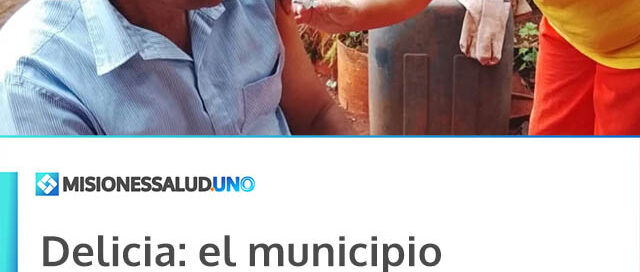 Delicia: el municipio acercó servicios de salud y asistencia en el Km 33.22.15