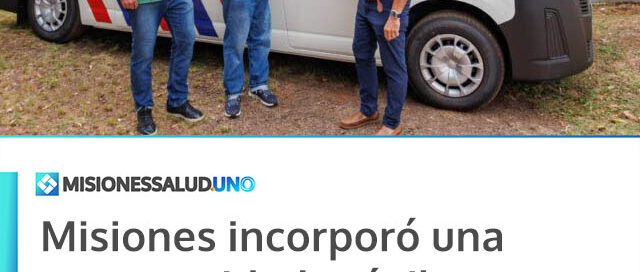 Misiones incorporó una nueva unidad móvil para fortalecer la donación voluntaria de sangre