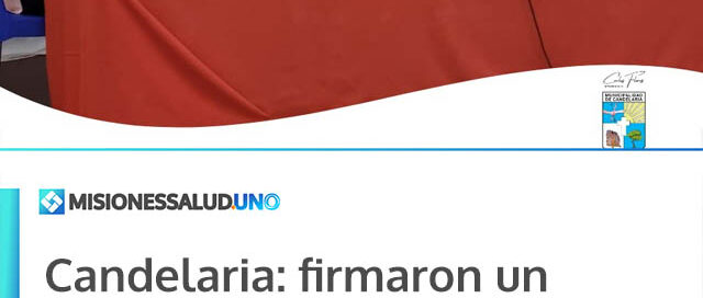 Candelaria: firmaron un convenio para implementar un programa de salud visual y auditiva en escuelas