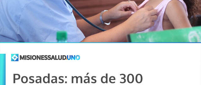 Posadas: más de 300 vecinos accedieron a servicios en un operativo integral de salud en Yacyretá
