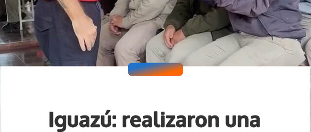 Iguazú: realizaron una capacitación en RCP y primeros auxilios en el Polideportivo Municipal