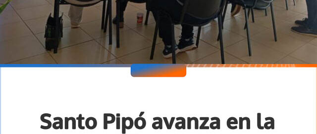 Santo Pipó avanza en la planificación sanitaria para mejorar la atención en barrios y colonias