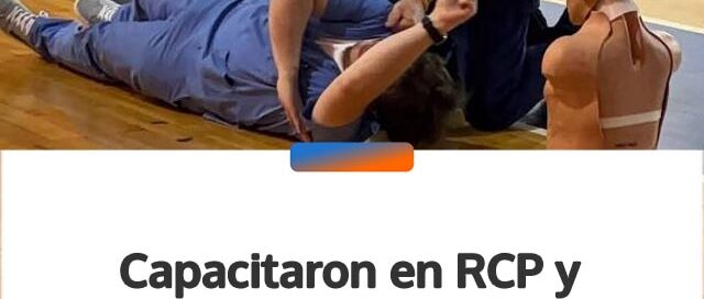 Capacitaron en RCP y primeros auxilios a personal de distintas instituciones en Aristóbulo del Valle