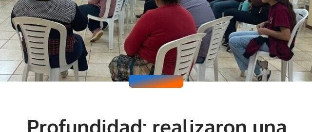 Profundidad: realizaron una charla sobre prevención y abordaje del consumo de sustancias